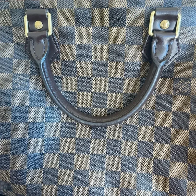 LOUIS VUITTON speedy 30 damier ébène SP2057 - vue 16